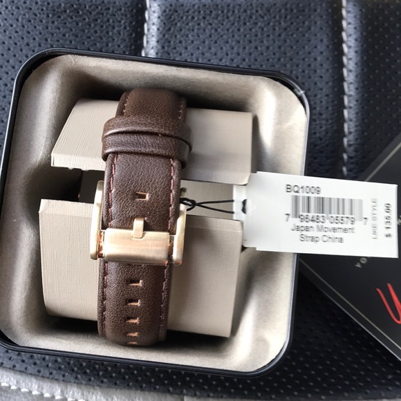 Brand New Fossil Brown Leather Chronograph Watch - Picture 4 of 4